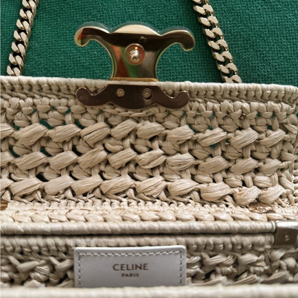 Celine Raffia Bag - Picture 6 of 10